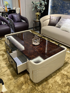 लक्जरी चमड़े के लिविंग रूम सोफे संयोजन 3211 पूर्ण लिविंग रूम फर्नीचर डिजाइन अनुकूलन आधुनिक नए मॉडल <span class=keywords><strong>2026</strong></span> - Product Image 3