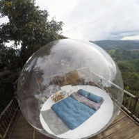 Maison à bulles transparente gonflable célèbre sur Internet Maison de tente ciel étoilé Hôtel chez l'habitant Camping en plein air Maison à bulles sphérique