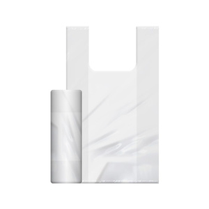 Solution de transport efficace : sac pour t-shirts conçu pour une manipulation, un stockage et un emballage faciles et sécurisés des produits d'achat et des articles en magasin. - Product Image 1