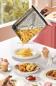 Horno Multifunción de 7L de Gran Capacidad, Puede Freír Pollo Entero Sin Voltearlo, Olla Interior de Acero Inoxidable, Freidora de Aire - Product Image 6
