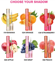 Huile à lèvres liquide brillante transparente hydratante longue durée repulpante végane au goût fruité, enrichie en Vitamine E, 8ml, 20 Teintes