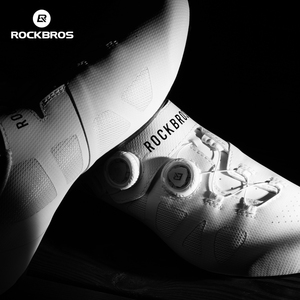 ROCKBROS-Chaussures de vélo de <span class=keywords><strong>route</strong></span> avec <span class=keywords><strong>semelle</strong></span> en fibre de <span class=keywords><strong>carbone</strong></span>, baskets de course unisexes respirantes de qualité supérieure - Product Image 6
