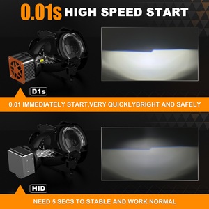 Alta calidad D40 70W 7000LM tres tubos de cobre fuerte Canbus D1S D2S D3S D4S Play and Plug Car Led faro <span class=keywords><strong>bombilla</strong></span> - Product Image 5