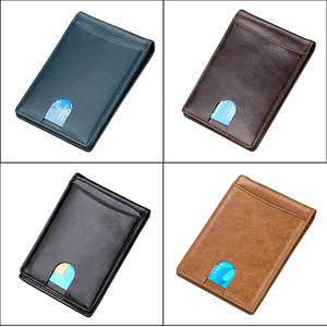 Tarjetero y Monedero Andong para Hombre, de Cuero Vacuno Genuino, con Protección RFID, Estilo Retro - Product Image 3