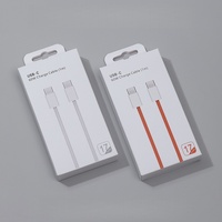 Boîte d'emballage portable en carton pour accessoires de téléphonie mobile et produits électroniques grand public