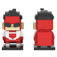 MOC7822-7823 méchant marque Omni-man Vetrum marque Invincible Anime modèle en plastique assembler des blocs de construction éducatifs enfants cadeau jouets