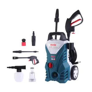 Ronix Carwash RP-U111 110Bar 1400w Industrial Portable Automatic High Pressure Washer Machine Water Jet Cleaner Electric Cleaner