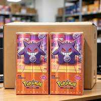 Version chinoise populaire Pokémon TCG Original Gem Pack VOL.3 Gengar Cords en papier, pour les plus de 14 ans, cadeau rare