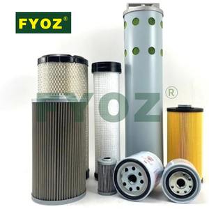 Compatible avec Sany Sy60c-8-9 SY65 Élément de <span class=keywords><strong>filtre</strong></span> à <span class=keywords><strong>huile</strong></span> Diesel Air Diesel Retour d'<span class=keywords><strong>huile</strong></span> Pièces d'excavatrice (Une clé étiquetée) - Product Image 1