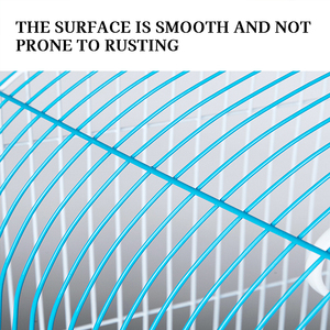 Popüler Tasarım Kuş Yuvası Katlanabilir Tel Taşınabilir Kafes Yüksek Kaliteli Büyük Kuş Kafesi Papağan - Product Image 4