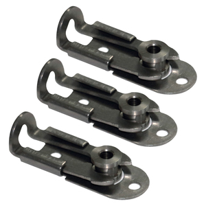 Piezas de estampado de <span class=keywords><strong>metal</strong></span> personalizadas con pestillos deslizantes de liberación rápida de acero inoxidable