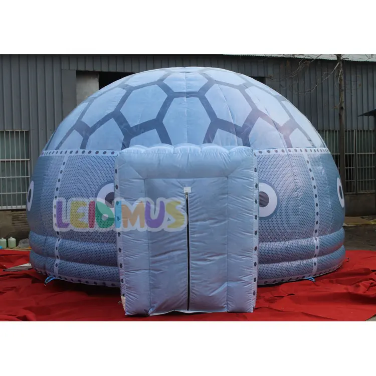 Inflatable Igloo Ice Tent With Door Inflatable Dome Tent With Tunnel For Event Customized Inflatable tent for Party Rental