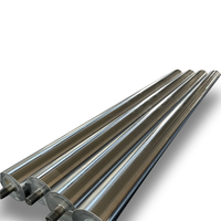 Finition moletée et rectifiée Tambour pour machine séparée Arbre de cylindre revêtu de PTFE pour le transport du verre