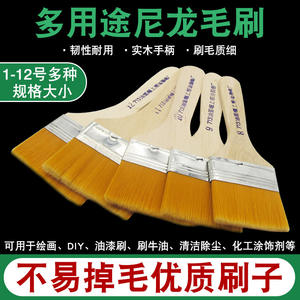 Brosse de nettoyage douce en nylon, petite brosse industrielle pour barbecue et cuisine, brosses à peinture - Product Image 4