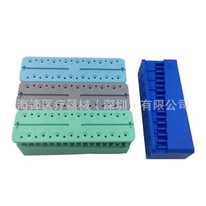 ถาดฆ่าเชื้อสำหรับอุปกรณ์รักษาทางช่องปาก Hai Feng Dental ขนาด 8.9 มม. x 3.2 มม. x 2.6 มม. สำหรับใส่เครื่องมือวัดรากฟัน - Product Image 4