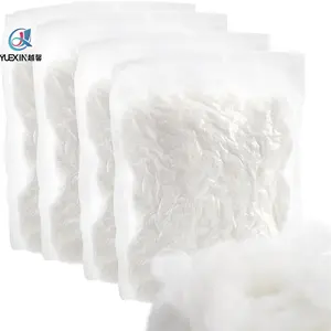 Relleno de pelusa de 200g Relleno de fibra de poliéster de fibra de alta resistencia Relleno de fibra Premium Relleno