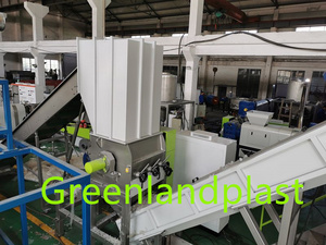 Usine de recyclage de film PE de marque chinoise entièrement automatique 500 kg/h, machine de lavage de film plastique, usine de recyclage de PP - Product Image 6