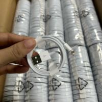 Câble USB iPhone blanc 1M, charge rapide 20W, blindage TPE, certifié CE, avec conducteur en cuivre pur pour iPhone 11/12/13/14 Pro