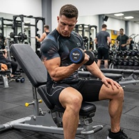 Ensemble d'haltères VIGFIT Smartfit, fabrication d'haltères à tête ronde, ensemble d'haltères ronds en TPU, haltères ronds plats, haltères ronds en PU