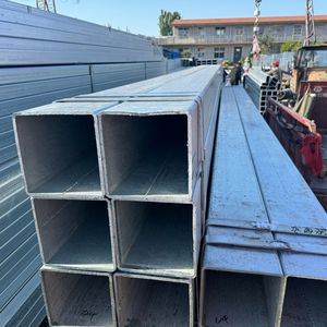 50x50x150 100x100 100x200มม. 2.5x2.5นิ้วเหล็กชุบสังกะสีกลวงสี่เหลี่ยมท่อสี่เหลี่ยมสี่เหลี่ยม - Product Image 3