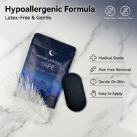 Bandes de sommeil hypoallergéniques de qualité médicale, écologiques, de forme personnalisée, anti-ronflement, amovibles sans douleur