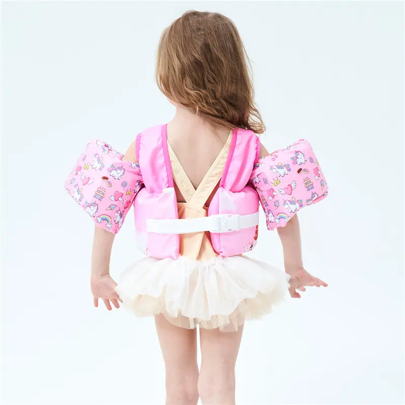 High quality Water Sports Floating Children Arm Swimming Ring Swimsuit Puddle Jumper Kids Life Jacket