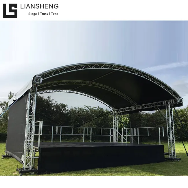 Aluminium legierung Konzertbühne Event Verwendung Arc Stage Truss zum Verkauf