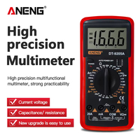 Multimètre ANENG DT9205A 1999 Comptes Numérique True RMS Professionnel Testeur de Courant AC/DC HFE Ohm Capacité Voltmètre Détecteur