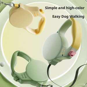 Guinzaglio regolabile in Nylon guinzaglio per cani 3M automatico retrattile in plastica resistente poliestere semplice per piccoli cani che camminano all'aperto - Product Image 5