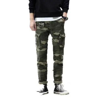 Fashion causal Cargo Pants Men camouflage pants man camo wholesale