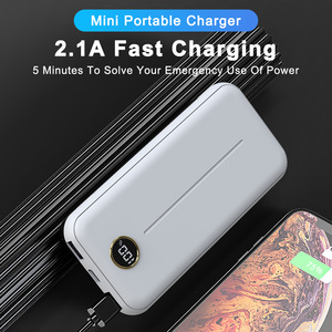 Bán Sỉ Quà Tặng Sạc Dự Phòng Sạc Nhanh Hai Đầu Ra USB 10000MAh Sạc Dự Phòng Di Động Có Màn Hình Kỹ Thuật Số Led Cho Thiết Bị Thông Minh - Product Image 4