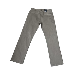 メンズクイックドライミッドウエストフォーマルコットンストレッチチノパンツ軽量プレーンフロントキャンバス色クイックドライミッドウエストフォーマル - Product Image 3