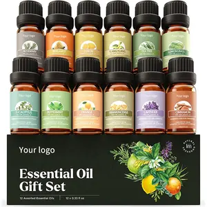 Rosmarino bergamotto limone ylang tea tree citronella di eucalipto menta all'arancia incenso lavanda cannella Set di olio essenziale