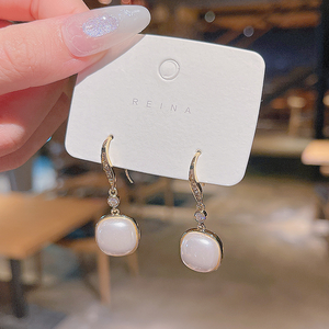 Hàn Quốc Phiên Bản Mới Baroque Ngọc Trai Zircon Siêu <span class=keywords><strong>Flash</strong></span> Bông Tai Retro Thiết Kế Hoa Mô Hình Tính Khí Stud Cho Đảng - Product Image 3