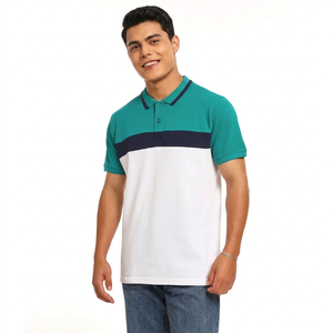 Camisetas Polo Casuales para Hombre, Nuevo Diseño de Venta Caliente, Logotipo Personalizado, Color Sólido, Transpirables - Product Image 1