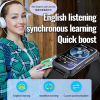 Enregistreur vocal numérique professionnel S18, régulateur audio IA, formats MP3/WAV, 36 heures d'enregistrement, USB, alliage de zinc noir, 200 mAh