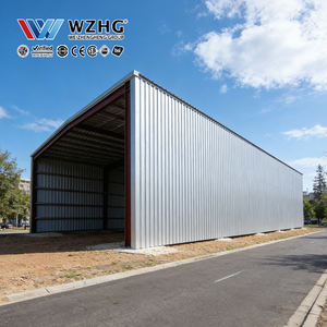 Laser Cut Precision Steel Structure Warehouse Industrial Workshop Storage Supplier Wholesale ODM For Machinery Plant - Product Image 1