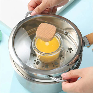 DSFOM 5301 Marmite à lait commerciale en acier inoxydable avec manche en <span class=keywords><strong>laine</strong></span> de haute qualité - Product Image 3