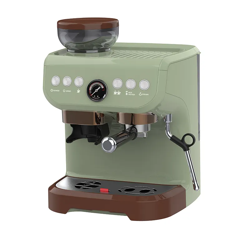 コーヒーグラインダー3in1コーヒーメーカーエスプレッソコーヒーマシンを作る市販のエスプレッソ