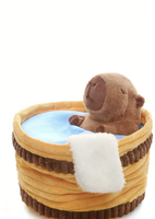 Peluche personnalisée Capybara avec bain à remous, jouet en peluche doux, poupée animal en peluche, spa de bain, vente en gros d'usine OEM ODM