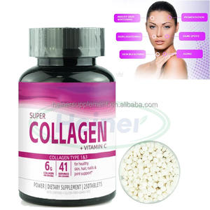 Comprimés de collagène en vrac Ausreson, compléments alimentaires, soins de la peau, L-glutathion, vitamine C, biotine, comprimés de collagène personnalisés OEM pour la peau - Product Image 1