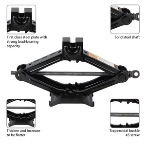 แม่แรงยกรถ 2 in 1 ขนาด 2.5 ตัน และ 1.5 ตัน แบบแมนนวล พร้อมประแจวงล้อช่วยประหยัดแรง แม่แรงพับได้สำหรับรถยนต์ - Product Image 3