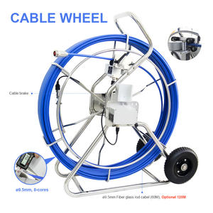 Новый портативный гусеничный робот 50 мм глубоководный осмотр скважин и дренажная камера для дренажа трубы 360 канализационной камеры - Product Image 6
