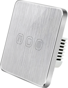 Interrupteur mural intelligent Tuya ZIGBEE pour rideaux électriques, compatible avec Alexa et Google Home, norme européenne - Product Image 2