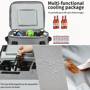 Sac <span class=keywords><strong>isotherme</strong></span> <span class=keywords><strong>à</strong></span> roulettes grande capacité, étanche, personnalisé, pour le camping, les pique-niques et la plage - Product Image 5