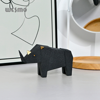 Accessoires de bureau minimalisme nordique art animal résine statue décoration pour la décoration de bureau à domicile décor à la maison luxe