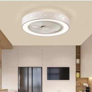 Ventilateurs de plafond de style japonais, luminaires de plafond, lustres simples pour chambre à coucher, 110V, vente directe depuis l'étranger - Product Image 2