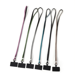 Cordon large de 120 cm pour téléphones portables, étiquettes, sacs, accessoire porte-badge trois en un - Product Image 2