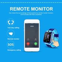Reloj Inteligente Q12 para Niños, Económico y de Alta Calidad, con Android, GPS, Tarjeta SIM, Silicona, Resistente al Agua IP67, Rastreador de Actividad, Videollamadas, Responde Llamadas
