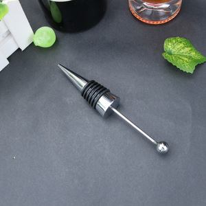 Stainless Steel Wine Bottle Stopper With Spherical Handle Sealing Preservation For Wine Storage - Product Image 1